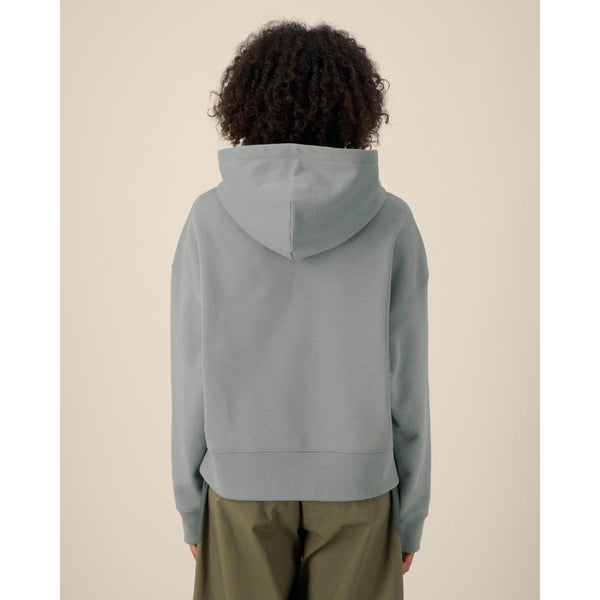 Felpa Con Cappuccio Unisex Boxy In Cotone Riciclato Voicer - personalizzabile con logo