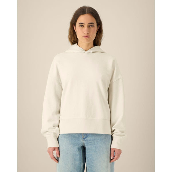 Felpa Con Cappuccio Unisex Boxy In Cotone Riciclato Voicer - personalizzabile con logo