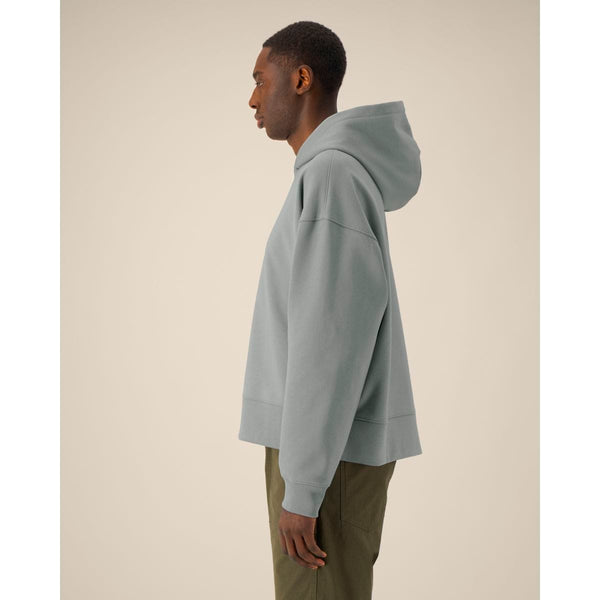 Felpa Con Cappuccio Unisex Boxy In Cotone Riciclato Voicer - personalizzabile con logo