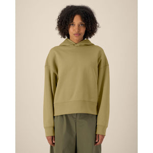 Felpa Con Cappuccio Unisex Boxy In Cotone Riciclato Voicer - personalizzabile con logo