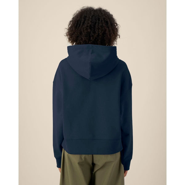 Felpa Con Cappuccio Unisex Boxy In Cotone Riciclato Voicer - personalizzabile con logo