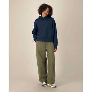 Felpa Con Cappuccio Unisex Boxy In Cotone Riciclato Voicer - personalizzabile con logo