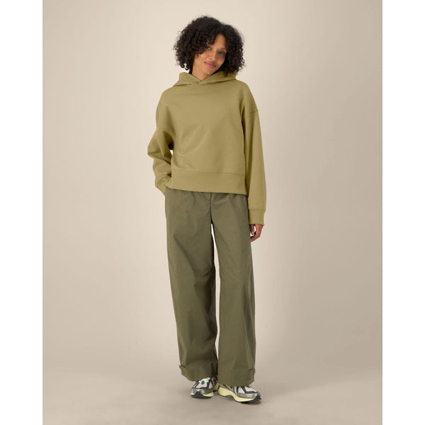 Felpa Con Cappuccio Unisex Boxy In Cotone Riciclato Voicer - personalizzabile con logo