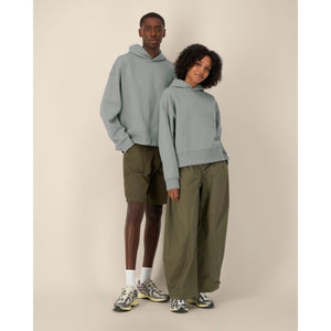 Felpa Con Cappuccio Unisex Boxy In Cotone Riciclato Voicer - personalizzabile con logo