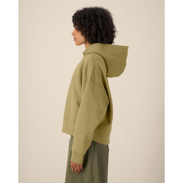 Felpa Con Cappuccio Unisex Boxy In Cotone Riciclato Voicer - personalizzabile con logo