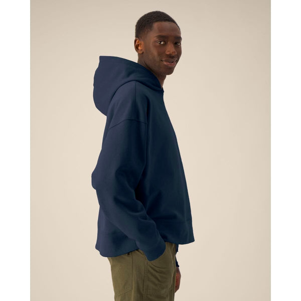 Felpa Con Cappuccio Unisex Boxy In Cotone Riciclato Voicer - personalizzabile con logo