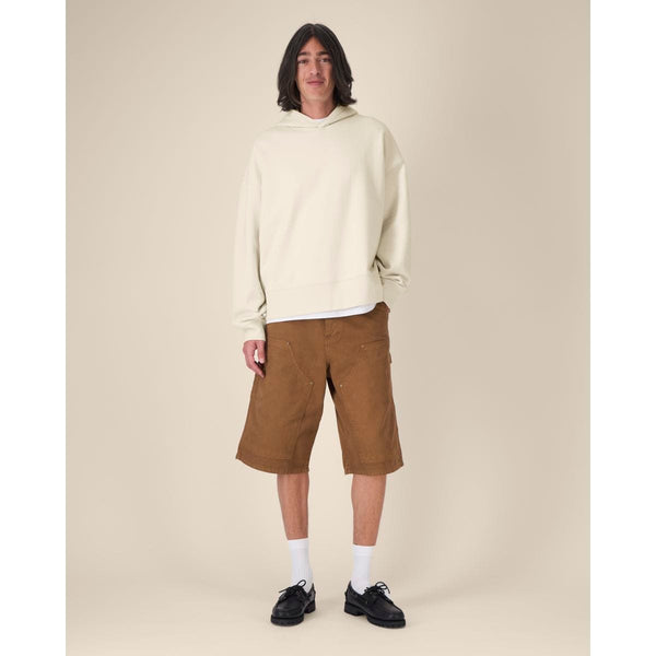 Felpa Con Cappuccio Unisex Boxy In Cotone Riciclato Voicer natural / XXS - personalizzabile con logo