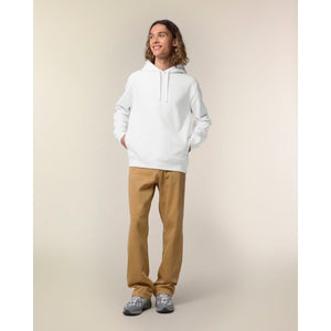 Felpa Con Cappuccio Unisex Con Tasche Laterali Sounder bianco / XXS - personalizzabile con logo