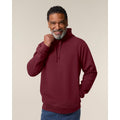 Felpa Con Cappuccio Unisex Con Tasche Laterali Sounder bordeaux / XXS - personalizzabile con logo