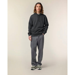 Felpa Con Cappuccio Unisex Con Tasche Laterali Sounder grigio scuro / XXS - personalizzabile con logo