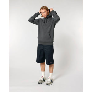 Felpa Con Cappuccio Unisex Drummer 2.0 anthracite / XS - personalizzabile con logo