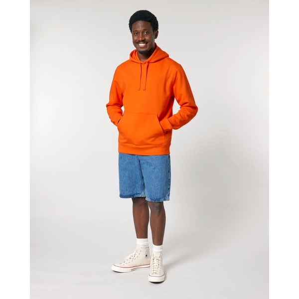 Felpa Con Cappuccio Unisex Drummer 2.0 arancione / XS - personalizzabile con logo