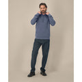 Felpa Con Cappuccio Unisex Drummer 2.0 blue grey / XS - personalizzabile con logo