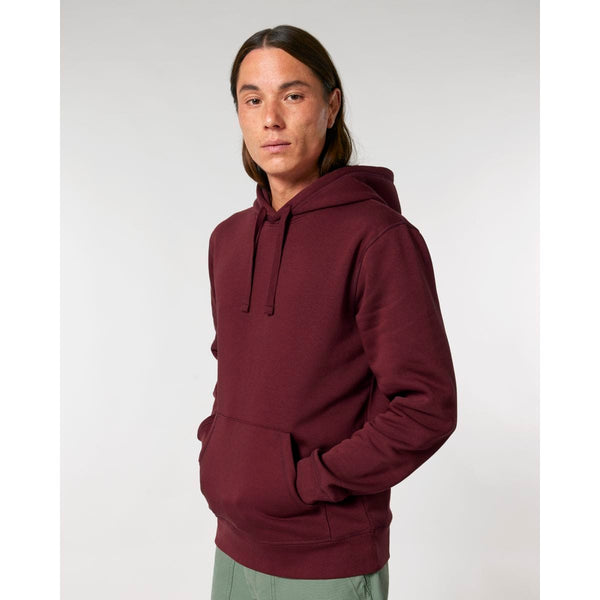 Felpa Con Cappuccio Unisex Drummer 2.0 bordeaux / XS - personalizzabile con logo