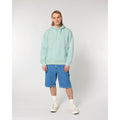 Felpa Con Cappuccio Unisex Drummer 2.0 caribbean blue / XS - personalizzabile con logo