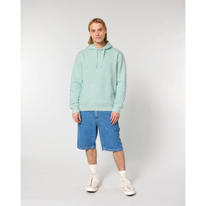 Felpa Con Cappuccio Unisex Drummer 2.0 caribbean blue / XS - personalizzabile con logo