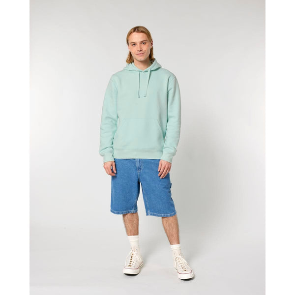 Felpa Con Cappuccio Unisex Drummer 2.0 caribbean blue / XS - personalizzabile con logo