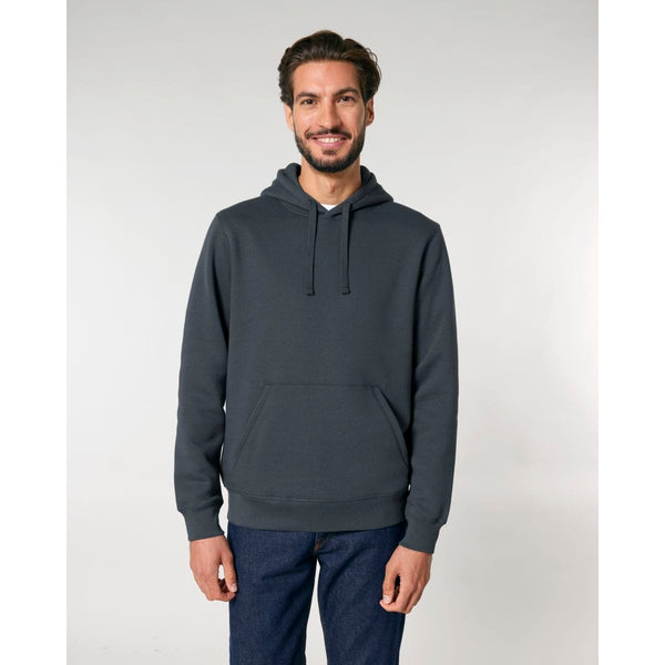 Felpa Con Cappuccio Unisex Drummer 2.0 grigio scuro / XS - personalizzabile con logo