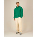 Felpa Con Cappuccio Unisex Drummer 2.0 verde / XS - personalizzabile con logo