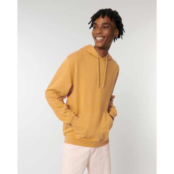 Felpa Con Cappuccio Unisex Garment Dyed In French Terry Archer Vintage arancione / XXS - personalizzabile con logo