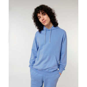 Felpa Con Cappuccio Unisex Garment Dyed In French Terry Archer Vintage azzurro / XXS - personalizzabile con logo