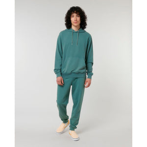 Felpa Con Cappuccio Unisex Garment Dyed In French Terry Archer Vintage g. dyed hydro / XXS - personalizzabile con logo