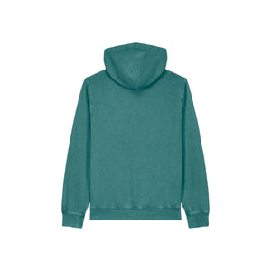 Felpa Con Cappuccio Unisex Garment Dyed In French Terry Archer Vintage - personalizzabile con logo
