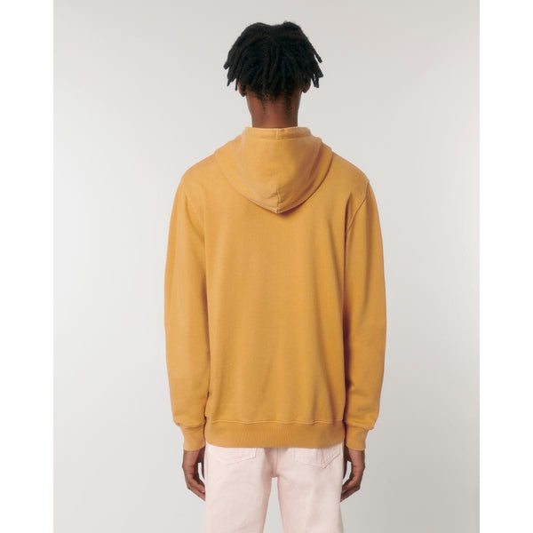 Felpa Con Cappuccio Unisex Garment Dyed In French Terry Archer Vintage - personalizzabile con logo