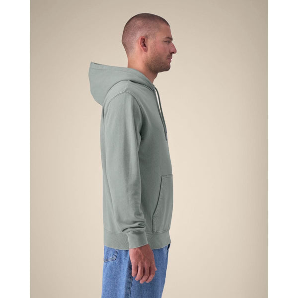 Felpa Con Cappuccio Unisex Garment Dyed In French Terry Archer Vintage - personalizzabile con logo
