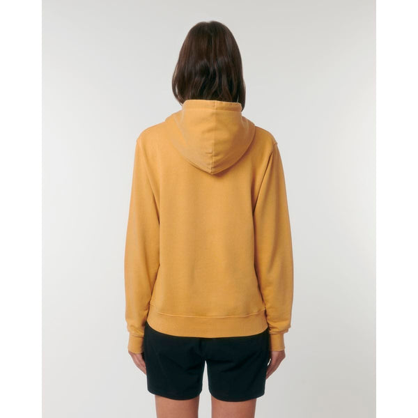 Felpa Con Cappuccio Unisex Garment Dyed In French Terry Archer Vintage - personalizzabile con logo