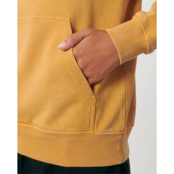 Felpa Con Cappuccio Unisex Garment Dyed In French Terry Archer Vintage - personalizzabile con logo