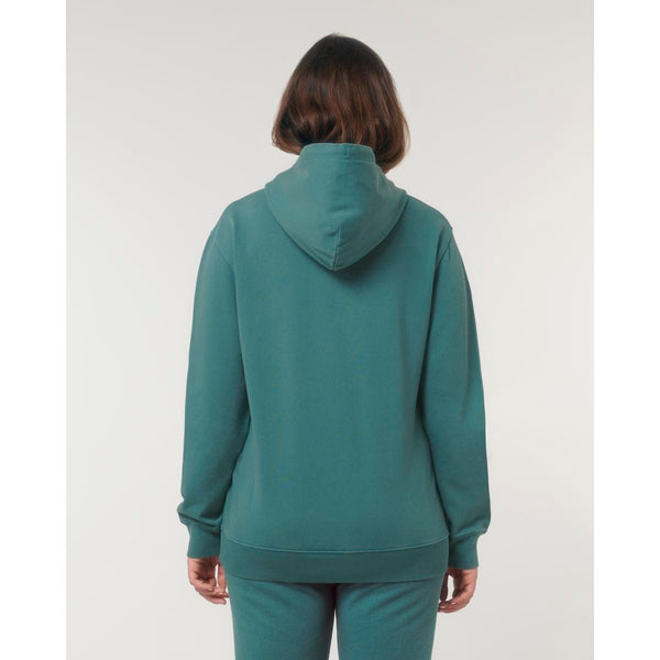 Felpa Con Cappuccio Unisex Garment Dyed In French Terry Archer Vintage - personalizzabile con logo