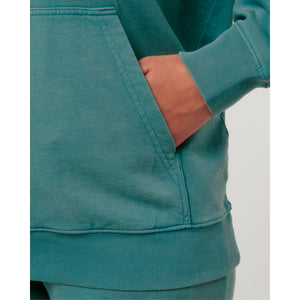 Felpa Con Cappuccio Unisex Garment Dyed In French Terry Archer Vintage - personalizzabile con logo