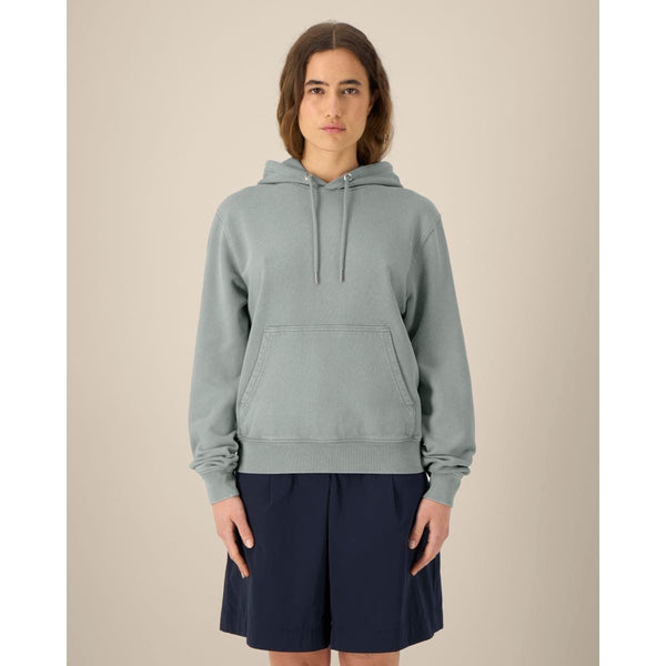Felpa Con Cappuccio Unisex Garment Dyed In French Terry Archer Vintage - personalizzabile con logo