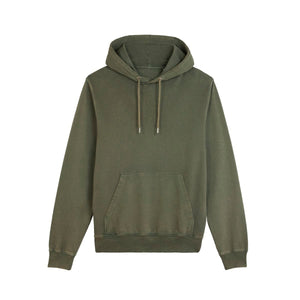 Felpa Con Cappuccio Unisex Garment Dyed In French Terry Archer Vintage - personalizzabile con logo