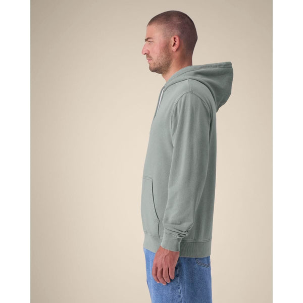 Felpa Con Cappuccio Unisex Garment Dyed In French Terry Archer Vintage - personalizzabile con logo