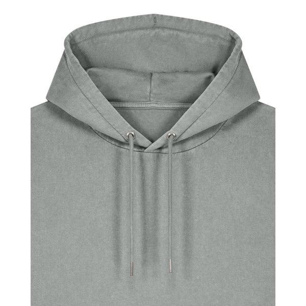 Felpa Con Cappuccio Unisex Garment Dyed In French Terry Archer Vintage - personalizzabile con logo