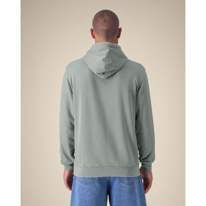 Felpa Con Cappuccio Unisex Garment Dyed In French Terry Archer Vintage - personalizzabile con logo