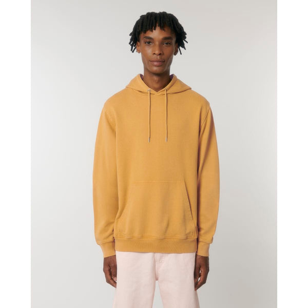 Felpa Con Cappuccio Unisex Garment Dyed In French Terry Archer Vintage - personalizzabile con logo