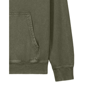 Felpa Con Cappuccio Unisex Garment Dyed In French Terry Archer Vintage - personalizzabile con logo