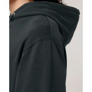Felpa Con Cappuccio Unisex Garment Dyed In French Terry Archer Vintage - personalizzabile con logo