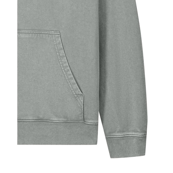 Felpa Con Cappuccio Unisex Garment Dyed In French Terry Archer Vintage - personalizzabile con logo
