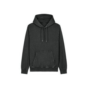 Felpa Con Cappuccio Unisex Garment Dyed In French Terry Archer Vintage - personalizzabile con logo