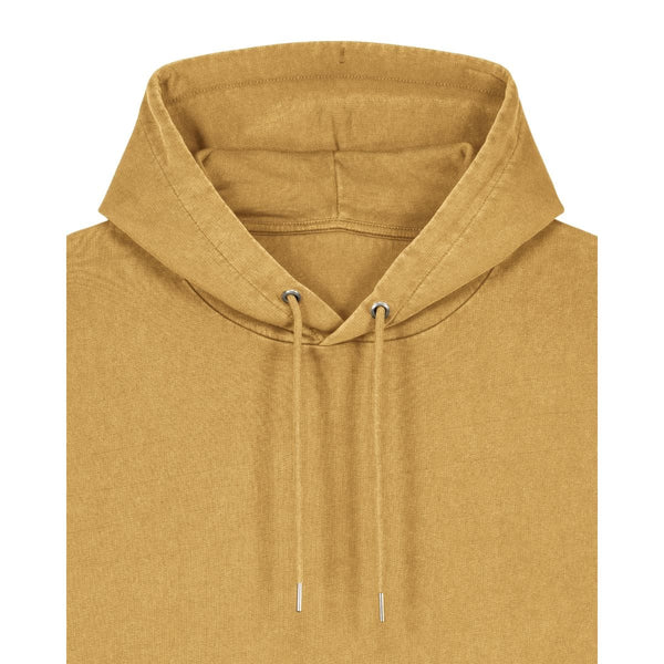 Felpa Con Cappuccio Unisex Garment Dyed In French Terry Archer Vintage - personalizzabile con logo