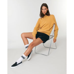 Felpa Con Cappuccio Unisex Garment Dyed In French Terry Archer Vintage - personalizzabile con logo