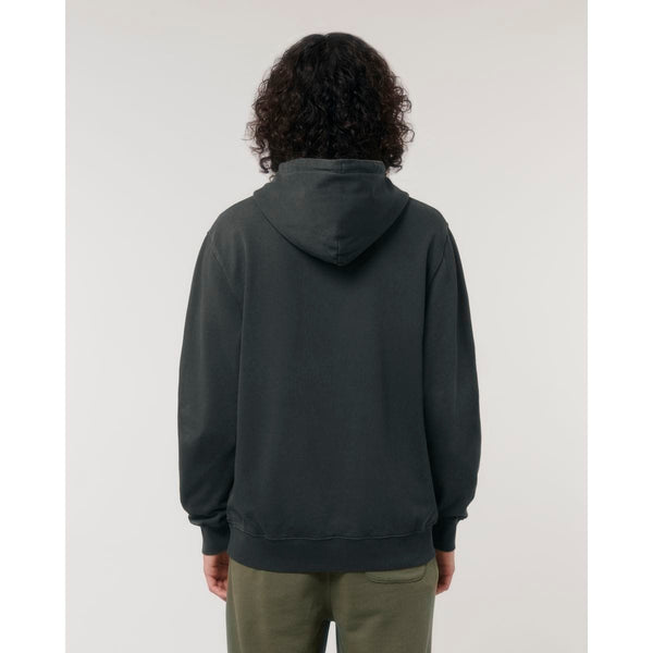 Felpa Con Cappuccio Unisex Garment Dyed In French Terry Archer Vintage - personalizzabile con logo