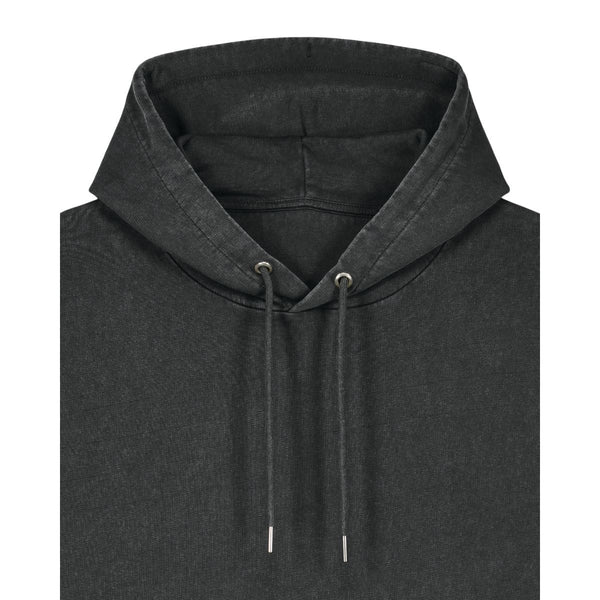 Felpa Con Cappuccio Unisex Garment Dyed In French Terry Archer Vintage - personalizzabile con logo
