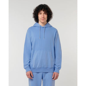 Felpa Con Cappuccio Unisex Garment Dyed In French Terry Archer Vintage - personalizzabile con logo