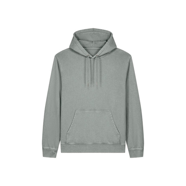 Felpa Con Cappuccio Unisex Garment Dyed In French Terry Archer Vintage - personalizzabile con logo