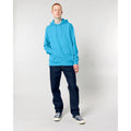 Felpa Con Cappuccio Unisex Iconic Cruiser 2.0 aqua blue / XS - personalizzabile con logo